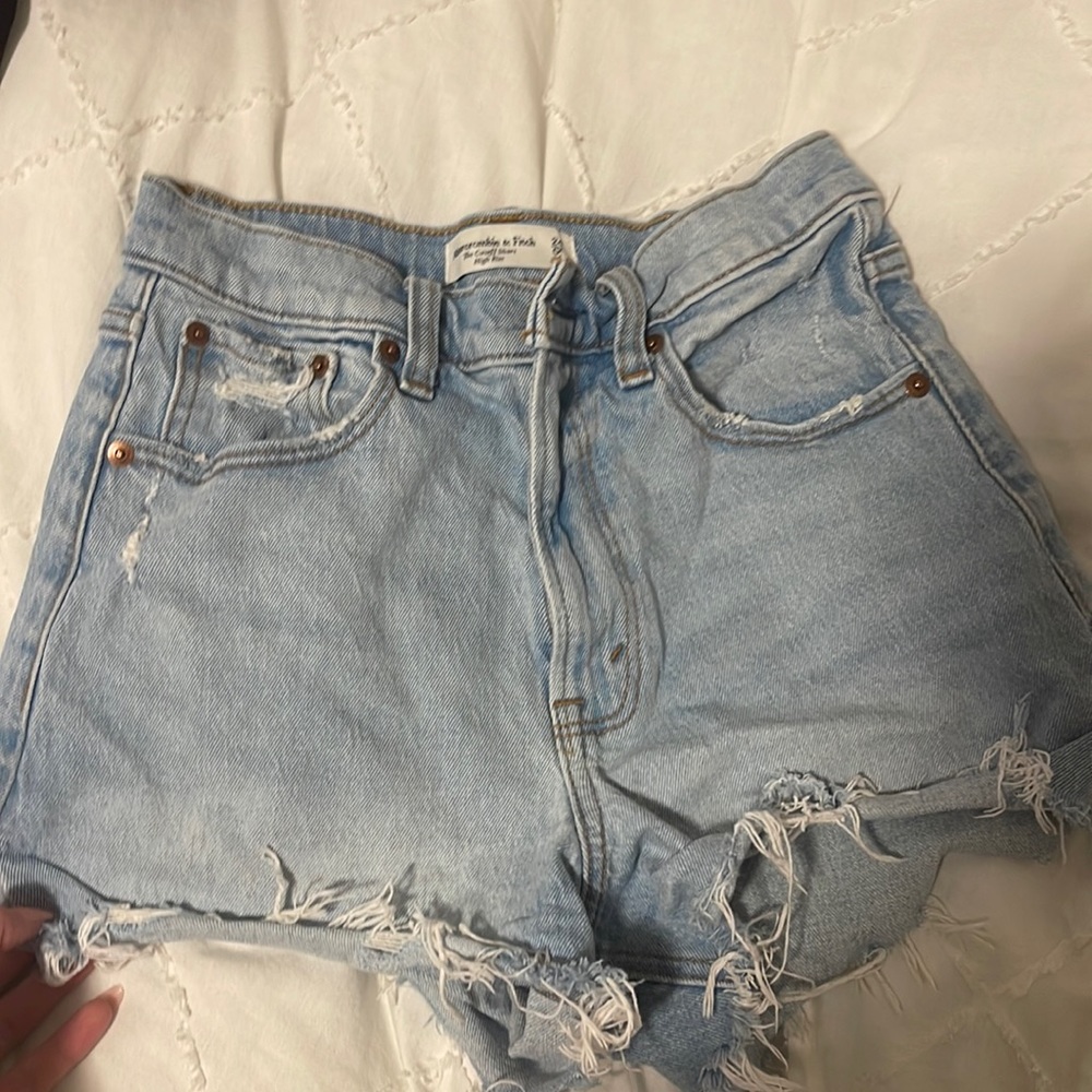 Abercrombie the cutoff short high rise